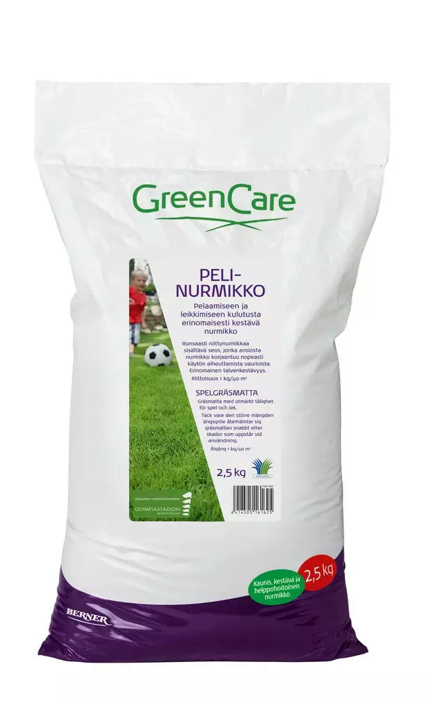 GreenCare pelinurmikko 8kg - Blommor och frön - 6414505162967 - 3
