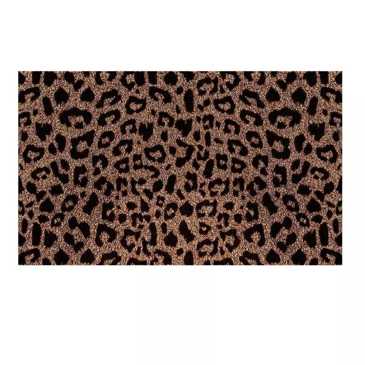 Dörrmatta Conceptum Hypnose Leopar Flerfärgad Pvc 40x60 cm - Dörrmattor och skrapmattor - 8682870508187 - 1