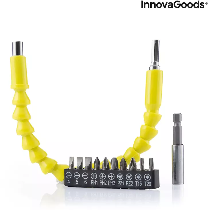 Skruvbit med magnetisk förlängning Innovagoods - Skruvbits och hållare - 8435527819477 - 1