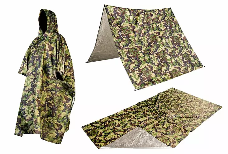 Sadeponcho Camo Neo Tools - Campingutrustning - 5907558454147 - 1