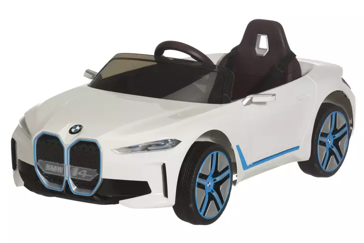 Sähköauto BMW i4 12V 2.4G kauko-ohjain - Leksaksbilar - 6410416327747 - 1