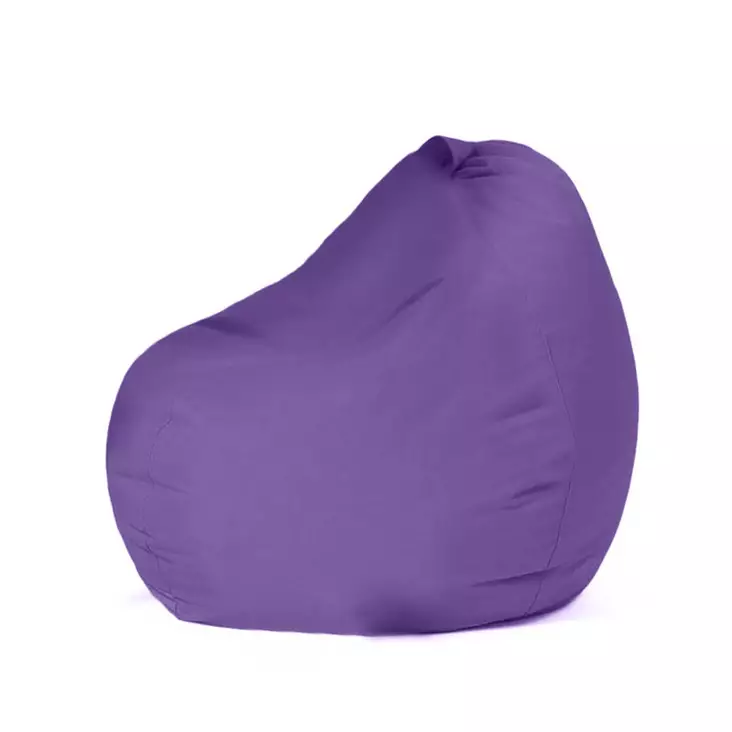 Sittsäck för utomhusbruk, violett, 60 x 50 x 60 cm, tålig, miljövänlig - Soffor - 8683743039227 - 1
