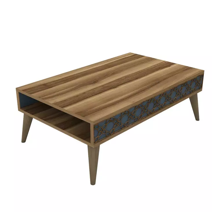 Soffbord Hanah Home City Valnöt Spånskiva 105x36,6x60 cm - Soffbord - 8681875183757 - 1