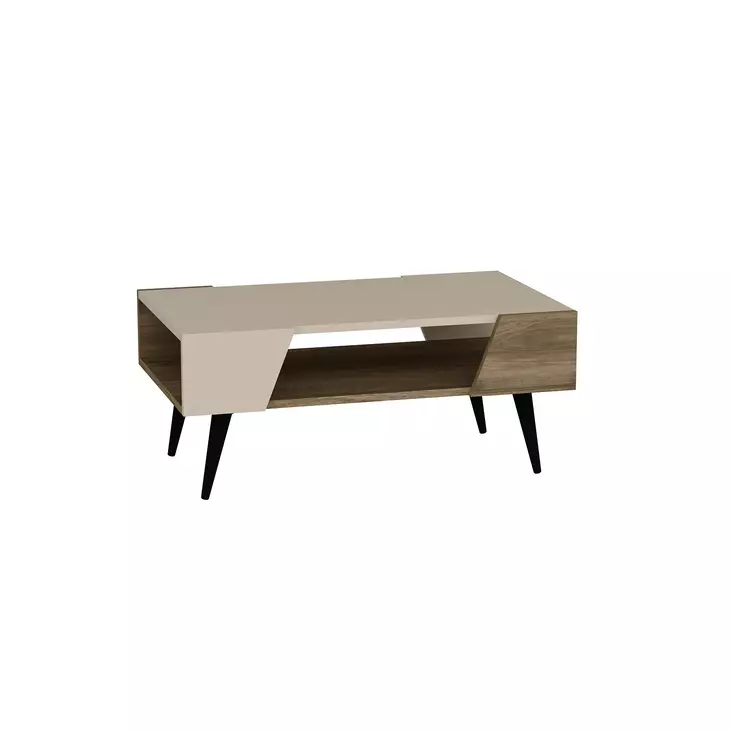 Soffbord Hanah Home Clark Valnöt Spånskiva 90x53,6x38 cm - Soffbord - 8684282596547 - 1