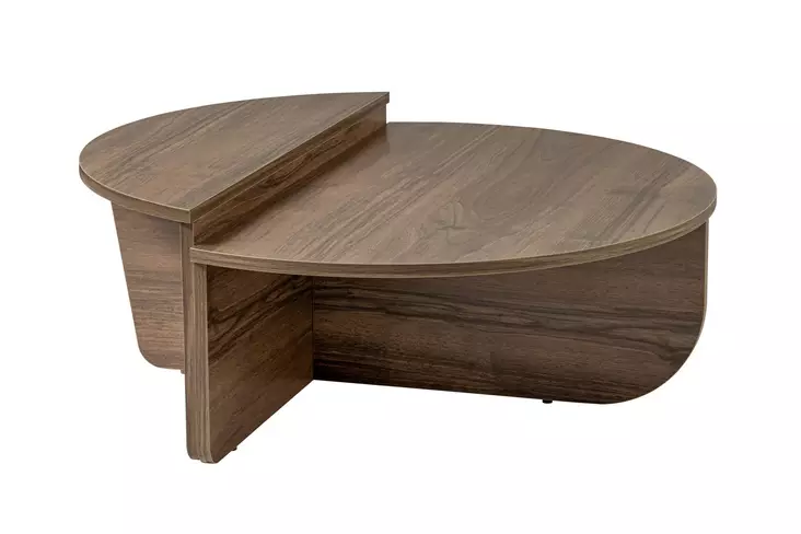 Soffbord Nordure Orion Valnöt Spånskiva 90x30x60 cm 85x35x30 cm - Soffbord - 8684283059157 - 1