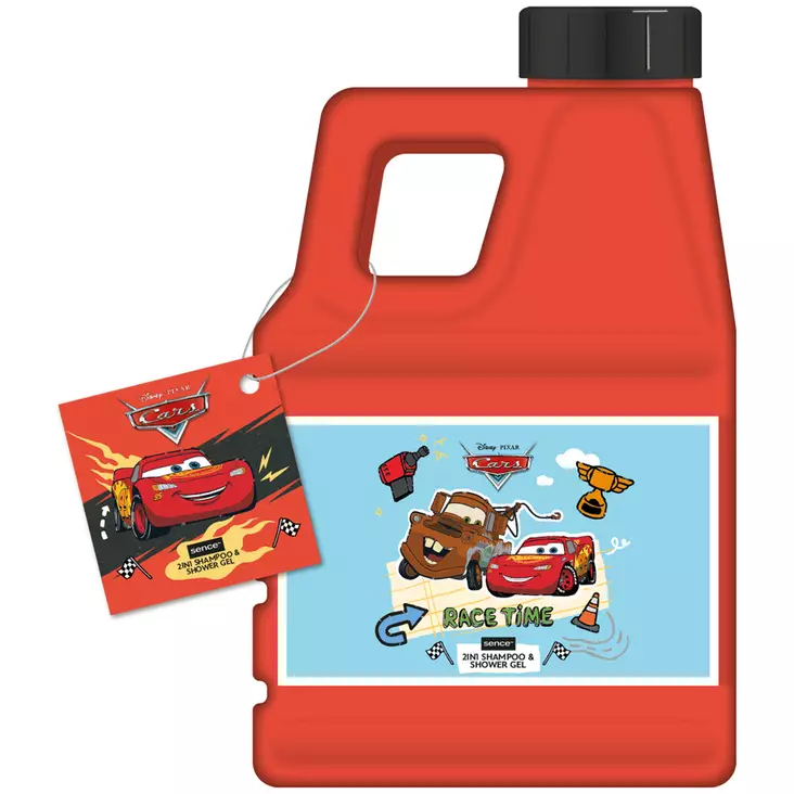 Suihkugeeli Disney Cars jerrykannu 510ml - Kroppsvård - 8721073603487 - 1