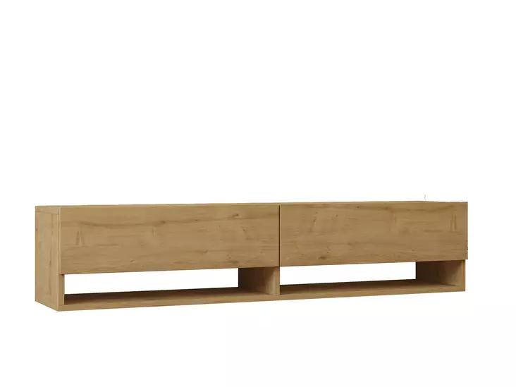 TV-bänk Hanah Home Arges Safir Ek Spånskiva 141x31x30 cm - TV-bänkar - 8683342398077 - 1
