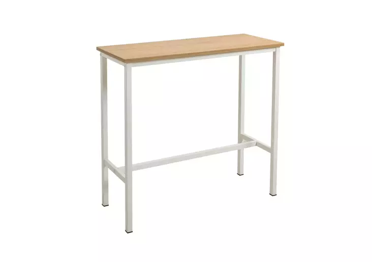 Bartable Hanah Home Mola 100 Vit Spånskiva Metall 100x90x40 cm - Bord - 8684282723417 - 1