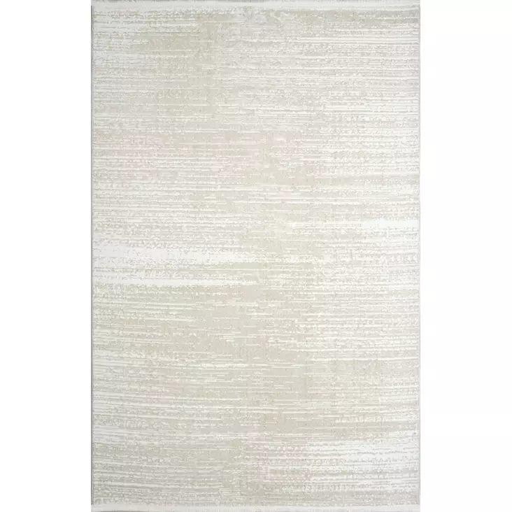 Gångmatta Conceptum Jasmine Vit Beige Polyester 100x150 cm - Stora och medelstora mattor - 8683342635387 - 1