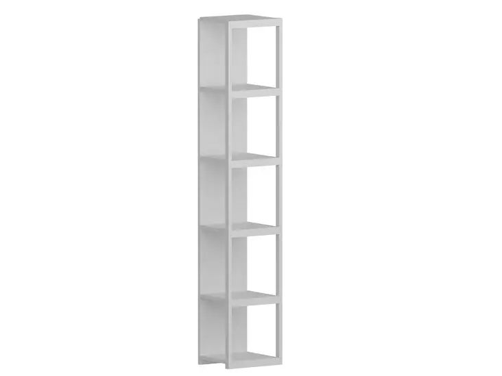 Bokhylla Hanah Home Texas Vit Spånskiva 33,7x180x29,5 cm - Bokhyllor - 8681875385557 - 1