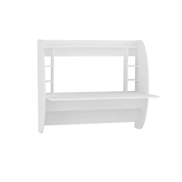 Skrivbord Hanah Home Buglem Vit Spånskiva 123,6x120x55 cm - Skrivbord - 8682870728387 - 1