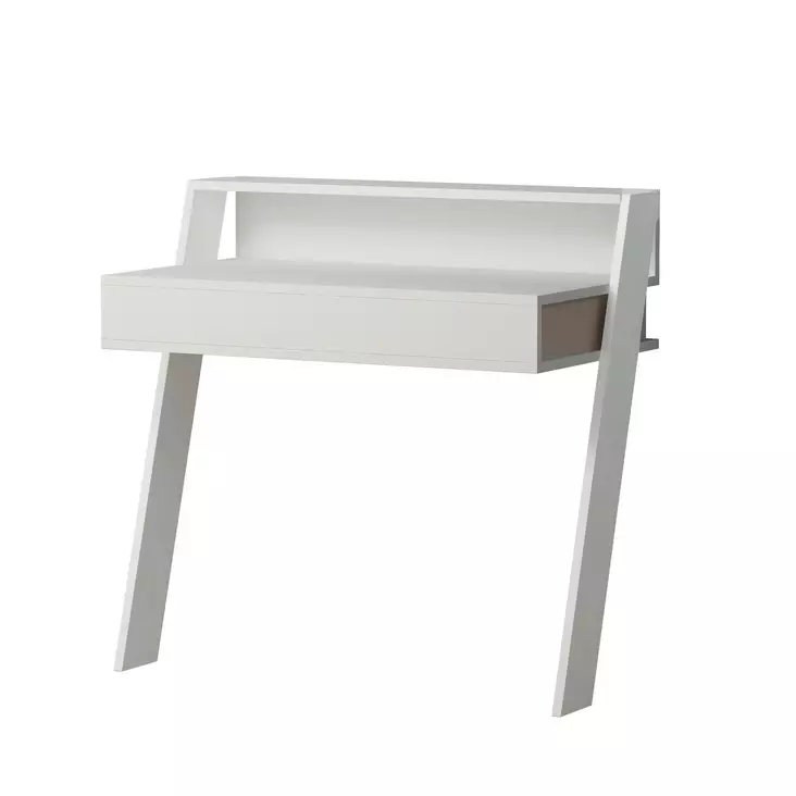 Skrivbord Hanah Home Cowork Vit Spånskiva 94x91x50 cm - Skrivbord - 8681181925027 - 1