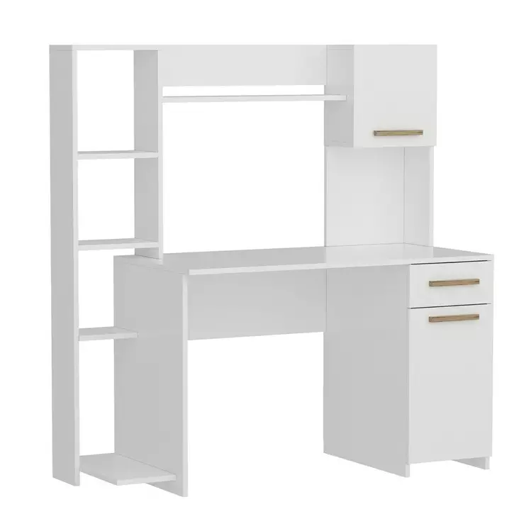 Skrivbord Hanah Home Merry Vit Spånskiva 120x77x60 cm - Skrivbord - 8684282258407 - 1