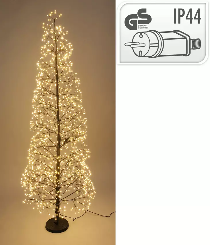 Valopuu 100 cm 600 LED - Ljusträd och ljusgrenar - 8721037224727 - 1