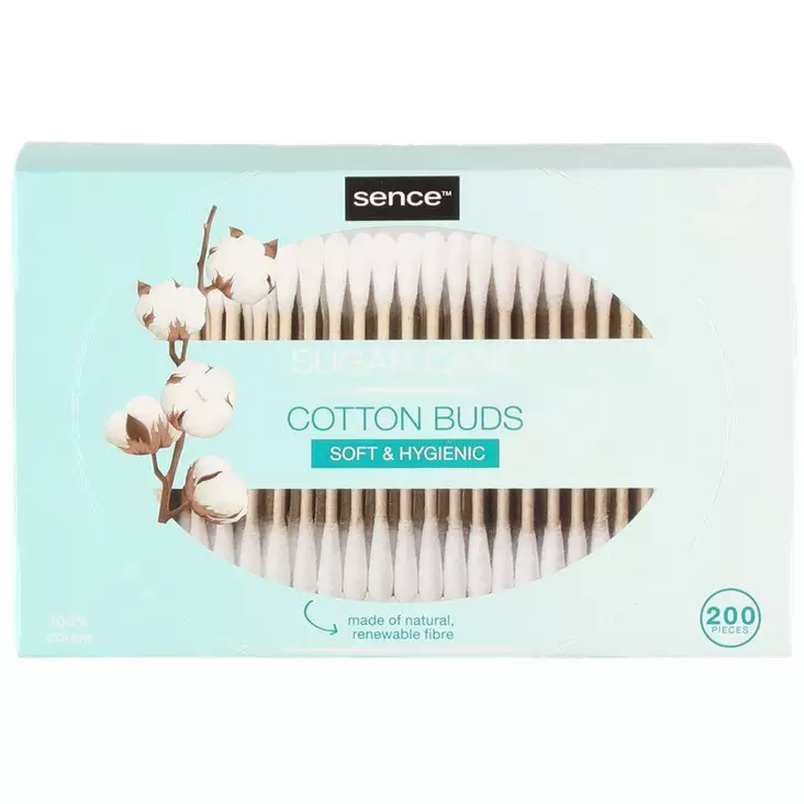 Vanupuikko 200 kpl Sence - Hygienprodukter - 8719497835157 - 1