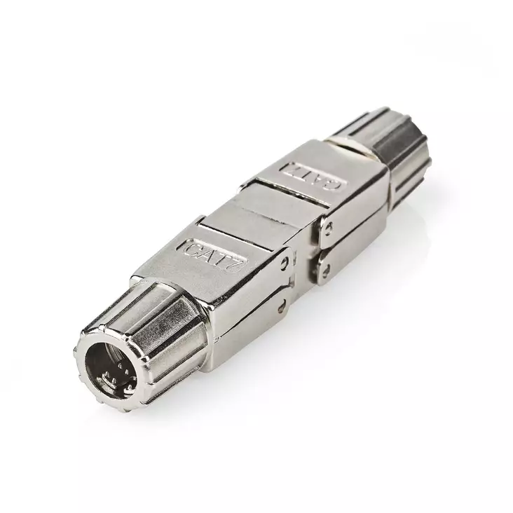 Nätverkskoppling | CAT7 | Skärmad | RJ45 Hona | RJ45 Hona | Rak | Metall | Låda - Dator och nätverk - 5412810424627 - 1