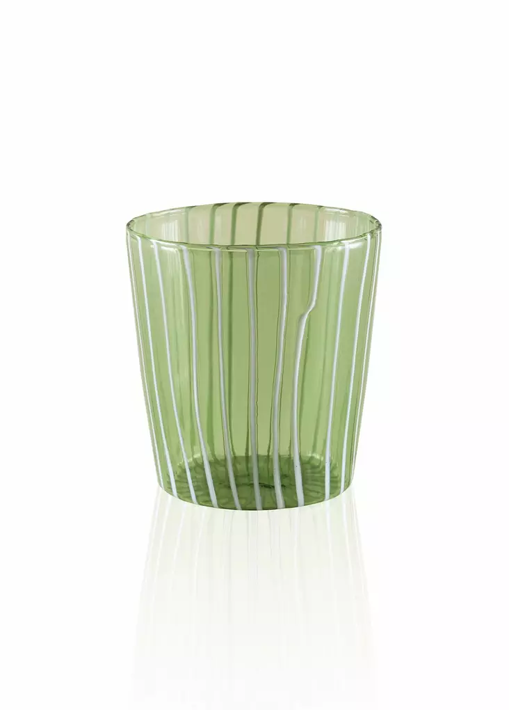 Glas Hermia Grön Glas 320 ml - Dricksglas - 8684283559107 - 1