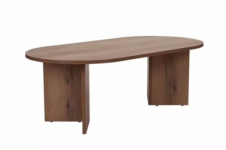 Soffbord Hanah Home Sable Valnöt Spånskiva 119x40x60 cm - Soffbord - 8684283756827 - 1