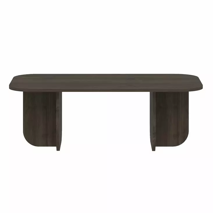 Soffbord Hanah Home Becaj Valnöt Spånskiva 120x41,4x60 cm - Soffbord - 8684283801367 - 1