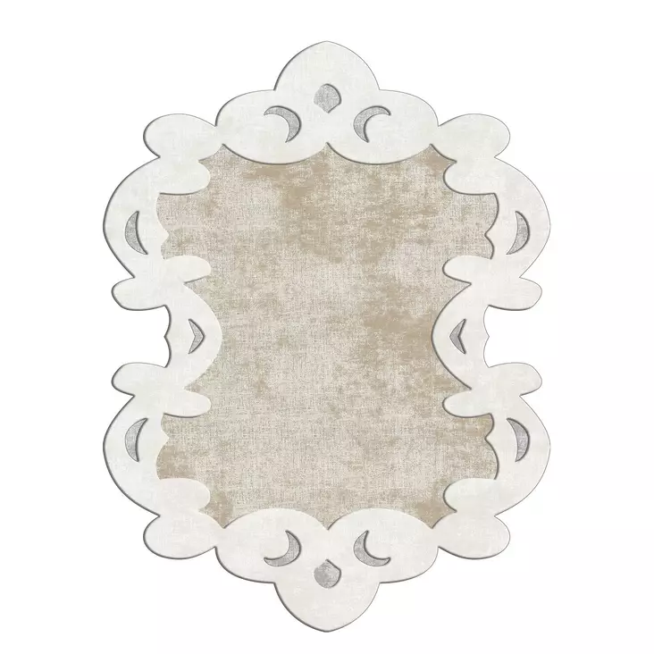 Matta Conceptum Aln600Fg416Kr07 Krämvit Polyester 160x230 cm - Stora och medelstora mattor - 8683342002707 - 1