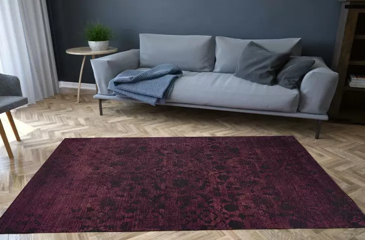 Matta Conceptum Dorian Chenille Purple AL 186 Flerfärgad Polyester 230x330 cm - Stora och medelstora mattor - 8682870549777 - 1