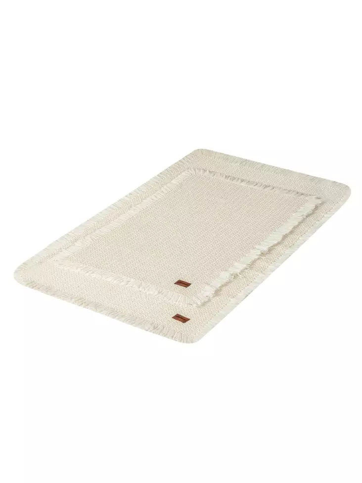 Badrumsmatta Set Mijölnir Krämvit 100% Bomull 75x125 cm & 60x90 cm - Badrumsmattor och våtrumsmattor - 8683742576877 - 1