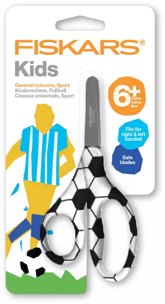 Fiskars lasten sakset jalkapallo - Knivar och saxar - 6424002006718 - 2