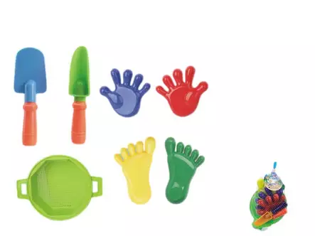 Lekset för sandlåda - Andra utomhusleksaker - 6438484009488 - 1