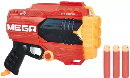 Nerf Mega Tri Break - Leksaksvapen - 5010993447268 - 1