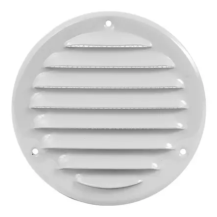 S=C3=A4le 100 mm valkoinen - Ventilationsventiler och galler - 4750492000458 - 1