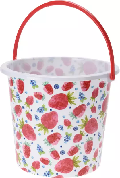 Sanko 10l Kes=C3=A4 P=C3=A4=C3=A4kuva mansikka teema - Hinkar och baljor - 8720573118958 - 1