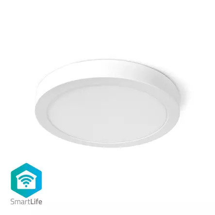 SmartLife Taklampa | Kall Vit / Varm Vit | Rund | Diameter: 300 mm | 1200 lm | 2700 - 6500 K | IP20 | Energiklass: G | Android / IOS - Lampor - 5412810320738 - 1