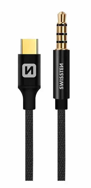 Swissten USB-C / 3.5 mm adapterkabel - Adaptere - 8595217481398 - 1