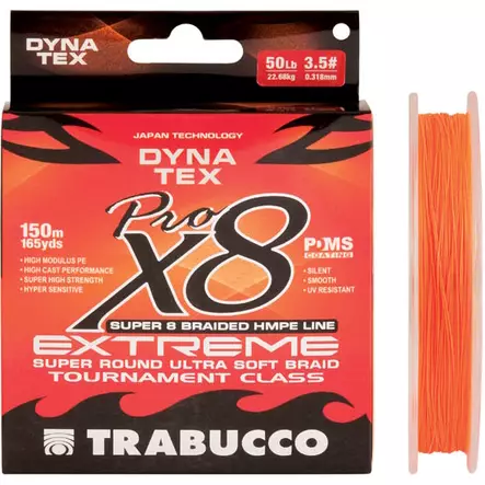 Dyna-Tex Pro X8 Extreme 150m 0,104 - Fiskelinor - 8054393125378 - 1