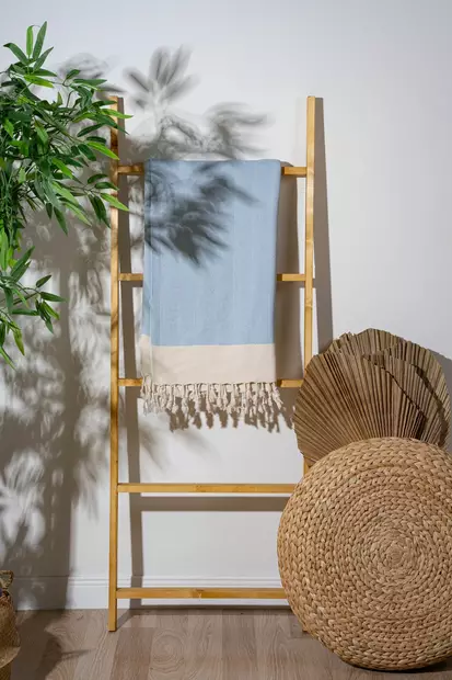 Fouta Mijölnir Ljusblå 90% Bomull 10% Polyester 90x180 cm - Handdukar - 8684283207848 - 2