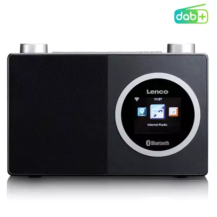 Internetradio med färgdisplay och Bluetooth® Black - Radioapparater - 8711902042778 - 11