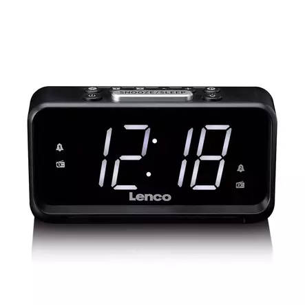 Klockradio med manuell dimmer och nattlampa - Radioapparater - 8711902090618 - 10