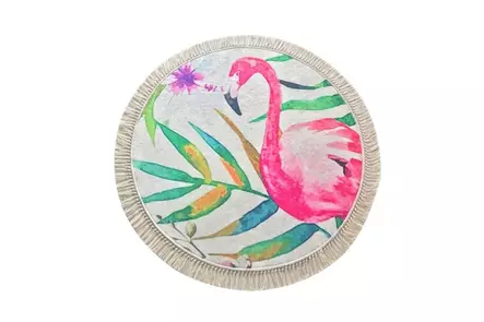 Badrumsmatta Mijölnir Flerfärgad 100% Polyester Antiallergisk Halkfri 100 cm - Badrumsmattor och våtrumsmattor - 8681875271478 - 1