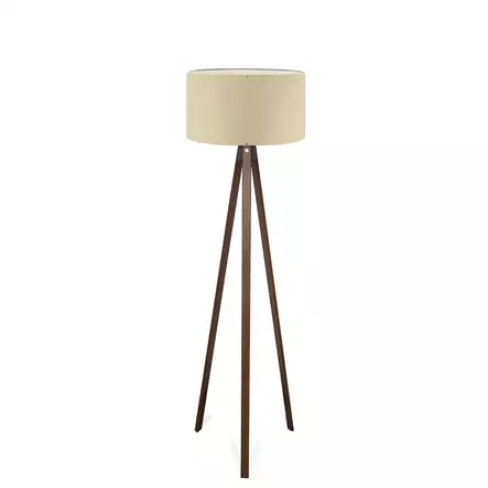 Golvlampa Opviq AYD-2935 Beige Trä 21 x 38 cm 140 cm - Golv- och bordslampor - 8683342482608 - 1