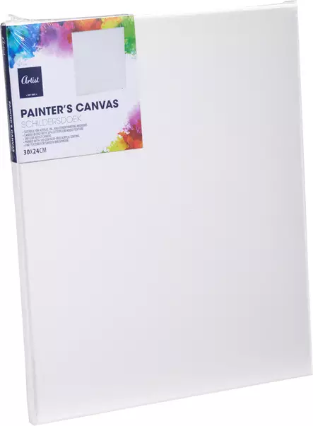 Målarduk uppspänd 30x24 cm - Målardukar och tavlor - 8721037836678 - 1