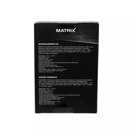 Matrix infrapunalämpömittari - Infraröda termometrar - 6418536034248 - 2