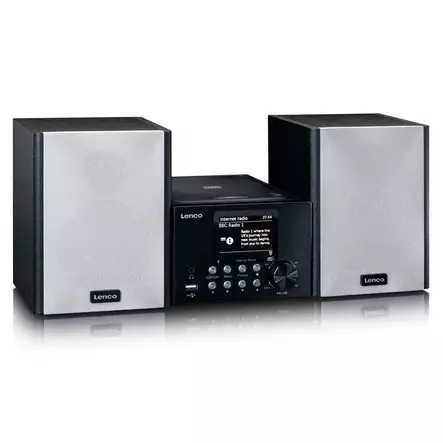 Mikroapparat med internet/ DAB+ radio Bluetooth® CD MP3 Svart - CD/DVD-spelare - 8711902043638 - 11