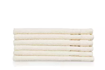 Gästhandduksset (6 st), kräm, 30 x 50 cm, mjuk, absorberande - Handdukar - 8681875132878 - 2