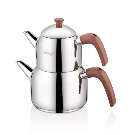 Tekanna Hermia Stål Koppar Rostfritt Stål 4 Delar - Serveringsfat - 8682870704138 - 1