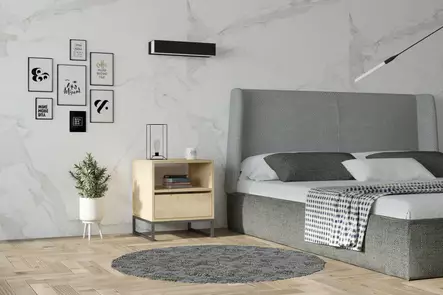 Sängbord Hanah Home Lindau Safir Spånskiva 51x61x51 cm - Nattduksbord - 8683743246748 - 2