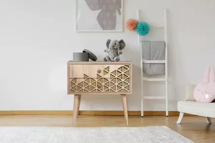 Sängbord Hanah Home Two Sonoma Ek Spånskiva 60x61x40 cm - Nattduksbord - 8681875340808 - 2