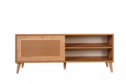 TV-bänk Hanah Home Jüt 140 Ek Spånskiva 138x55x41 cm - TV-bänkar - 8683742868088 - 1