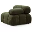 Fåtölj Atelier del Sofa Bubble 1R Grön Polyester 95x95x75 cm - Soffor - 8683743317738 - 1