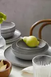 Matsservis Hermia Grå Porslin 18 Delar - Serveringsfat - 8684283683918 - 4