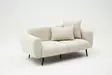 2-sits soffa Atelier del Sofa Cream Polyester Bouclé 171x82x77 cm - Soffor - 8684282156628 - 4